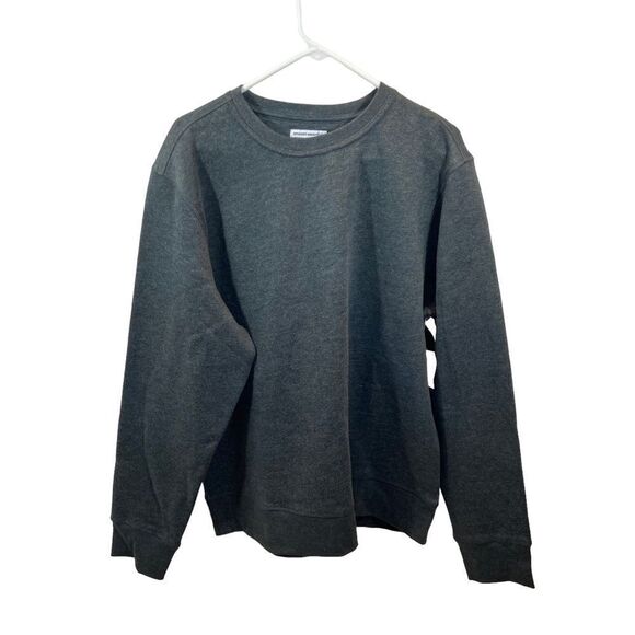 New With Tags Amazon Essentials Grey XL Long Sleeves Sweatshirt - Picture 4 of 6